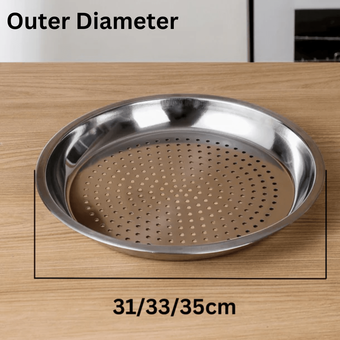 Steam Master Stainless Tray