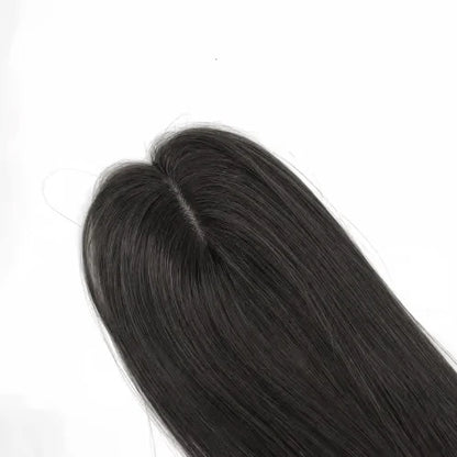 【🔥HOT SALE】2x3 Mini Scalp Topper | Hair Topper For Crown Thinning | Natural Straight
