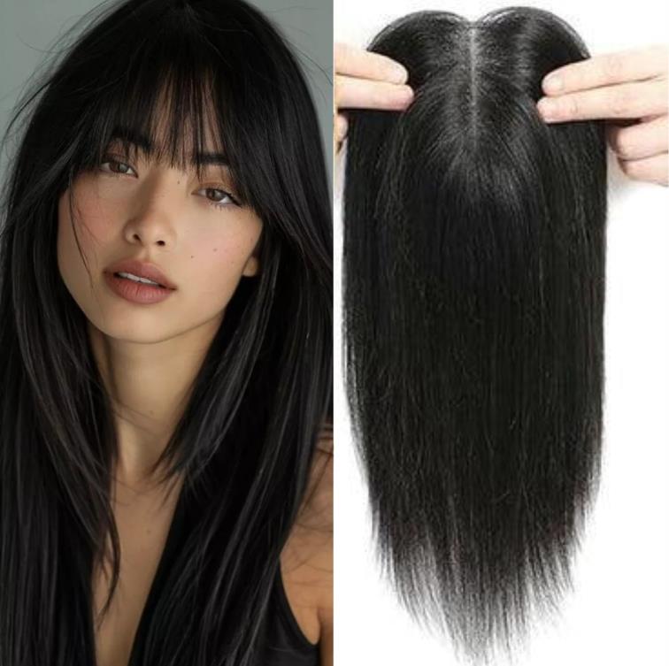 🎉Super New year deal  - 60% OFF ! ！💥Mini Scalp Topper |2×3 Silk Base Hair Topper🪮🪮