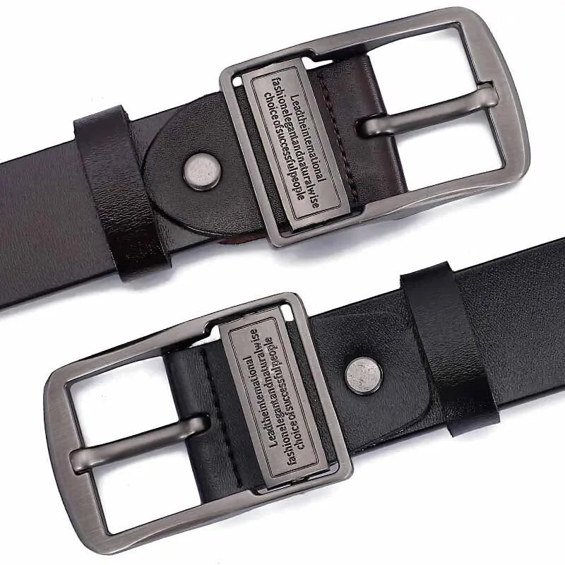 🔥 Last Day Promotion – 49% OFF! 🎉 Men's Business Leather Belt 👔✨ Classic & Sophisticated Style!