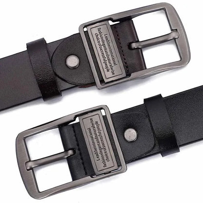 🔥 Last Day Promotion – 49% OFF! 🎉 Men's Business Leather Belt 👔✨ Classic & Sophisticated Style!