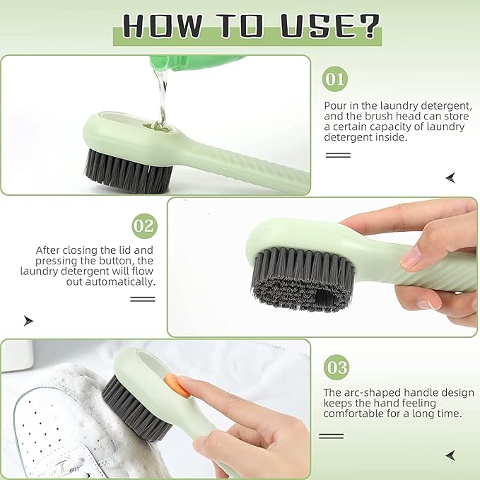 🔥HOT SALE🔥 2 in 1 Multifunction Cleaning Brush