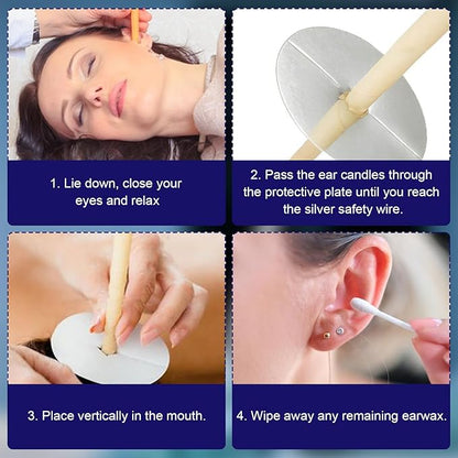 🔥Hot Sale🔥Ear Candles for Cleaning Ear Wax