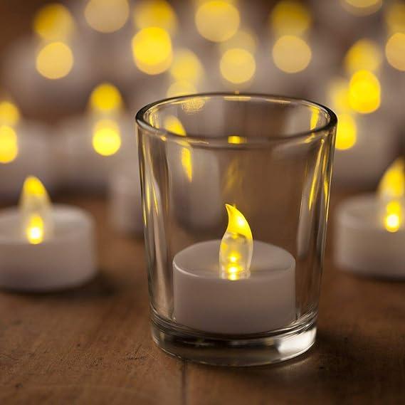 Serene Glow: Battery-Operated LED Candle Diya Lights (12 Pack)