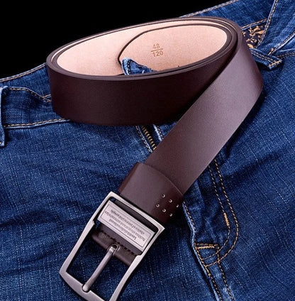 🔥 Last Day Promotion – 49% OFF! 🎉 Men's Business Leather Belt 👔✨ Classic & Sophisticated Style!