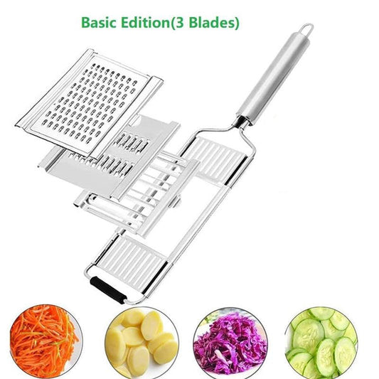 🥗✨ Multifunctional Vegetable Slicer Set – Multi-Purpose, Efficient & Easy Prep 🔪🥒