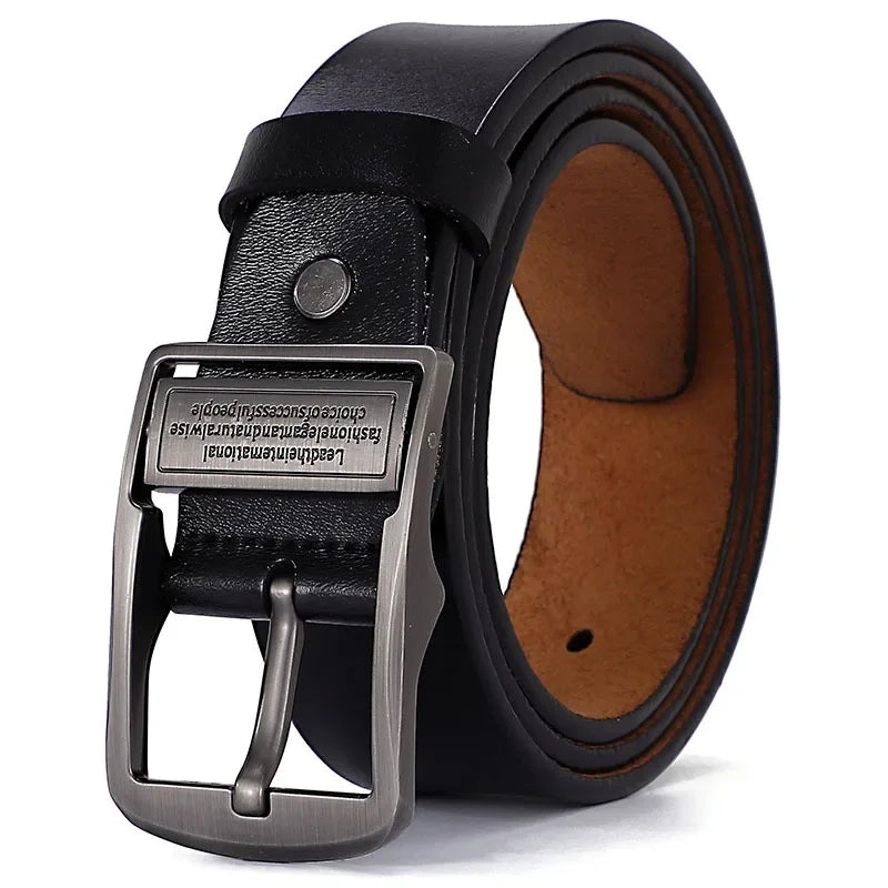 🔥 Last Day Promotion – 49% OFF! 🎉 Men's Business Leather Belt 👔✨ Classic & Sophisticated Style!
