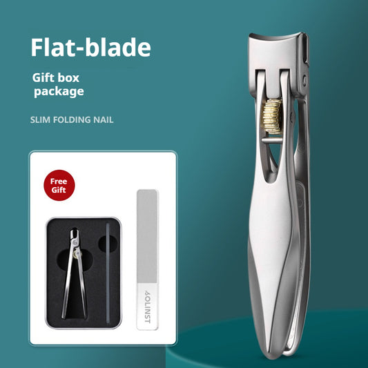 🔧✨ Oversized Opening Nail Clipper with Long Handle – Heavy-Duty, Splash-Proof, Easy for Adults & Seniors 👴👵💅