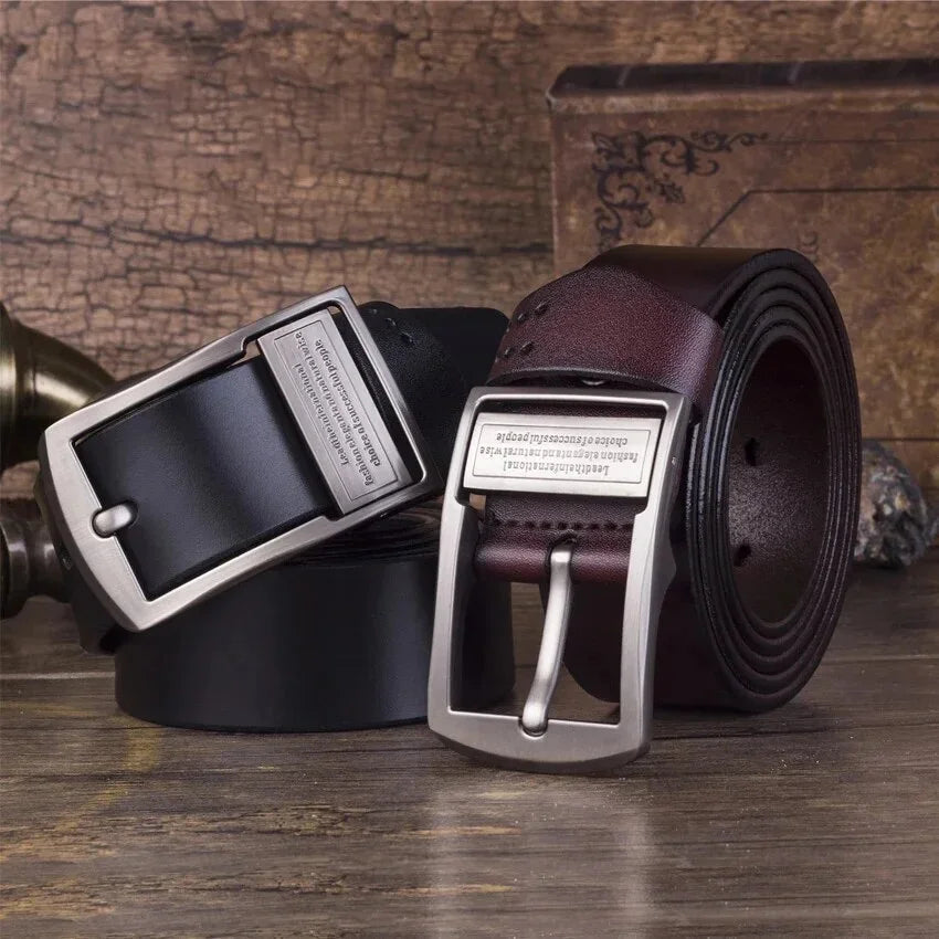 🔥 Last Day Promotion – 49% OFF! 🎉 Men's Business Leather Belt 👔✨ Classic & Sophisticated Style!