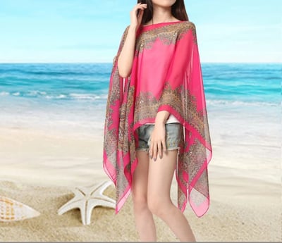 🎁French sun protection shawl