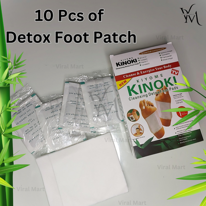 Original Detoxification Foot Patches (Set of 10 Pcs)