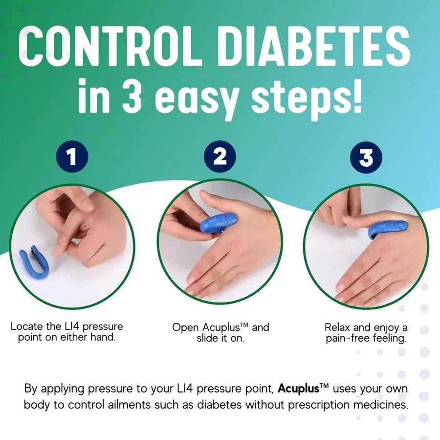 MedPulse |Sugar Control LI4 Acupressure Point Clip