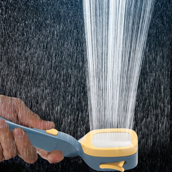 🎁  4-mode Handheld Pressurized Shower Head with Pause Switch